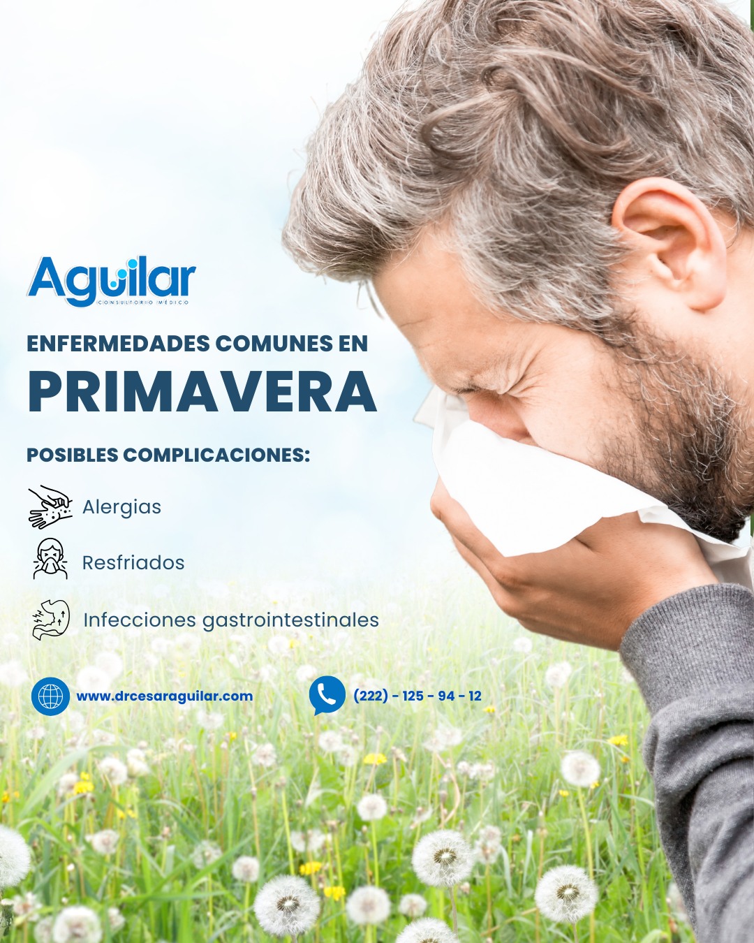 Enfermedades comunes en primavera